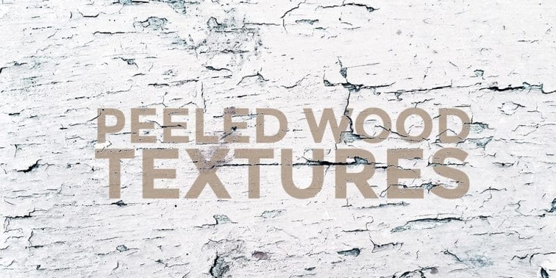 Old Peeled Wood Textures 