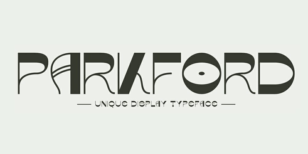 Parkford Typeface