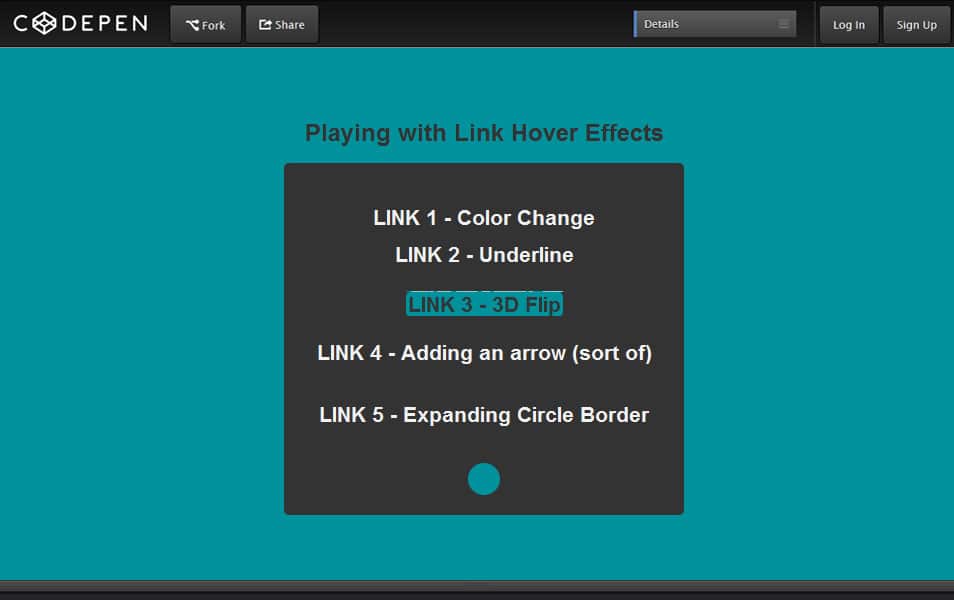 Playing with Link Hover Effects