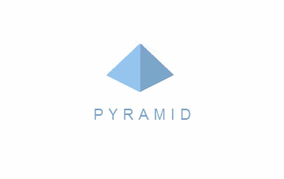 Pyramid Logo Hover Animation