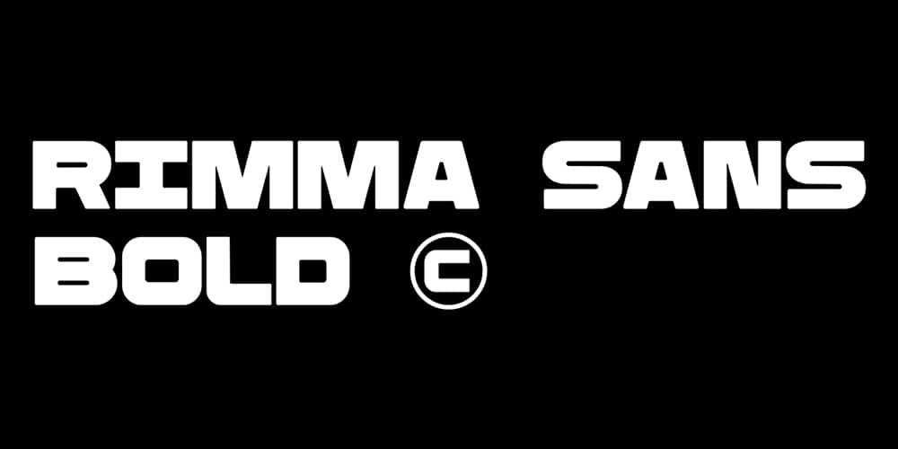 Rimma Sans Bold Typeface