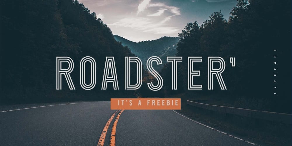 Roadster Font