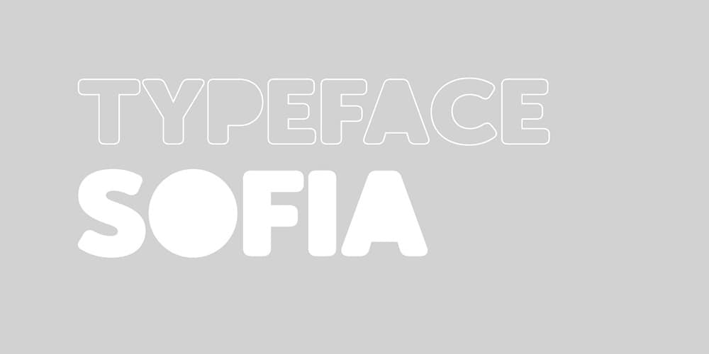 Sofia Typeface