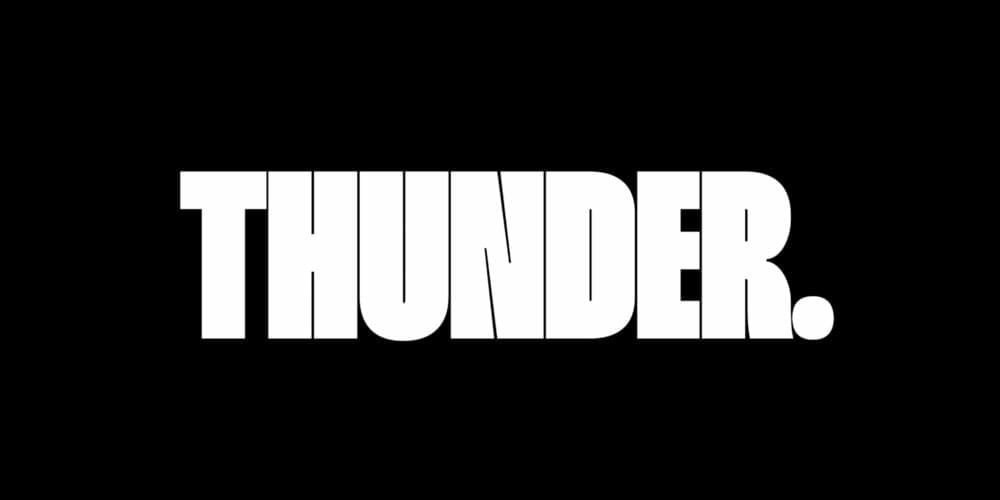 Thunder Typeface