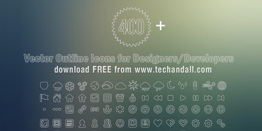Vector Outline Icon Set