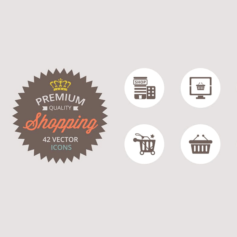 Vector Shopping Icon Set