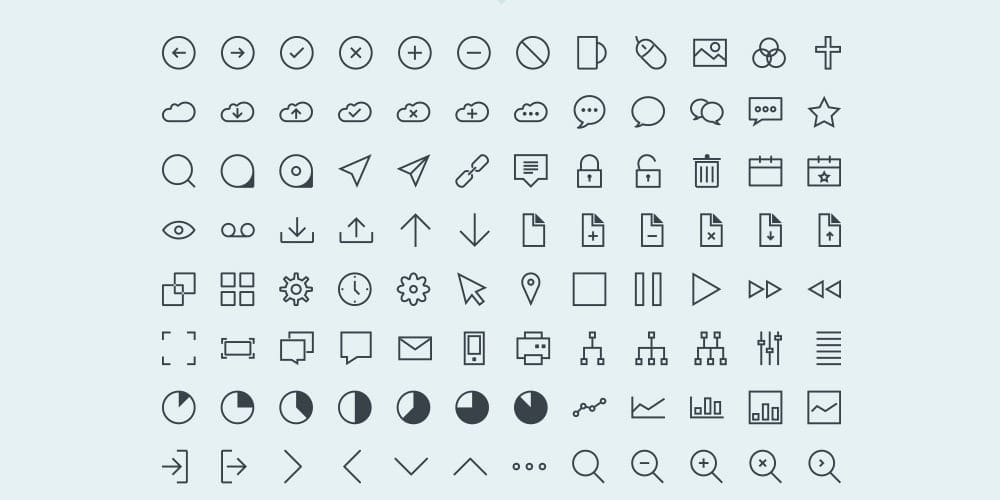 Vector Stroke Icons