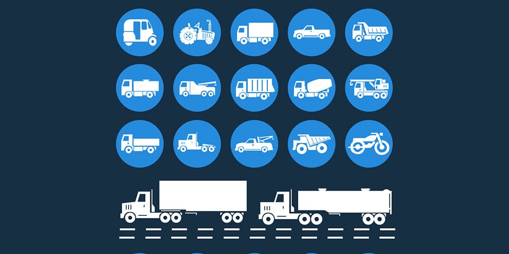 Vehicle Vector icons Free PSD