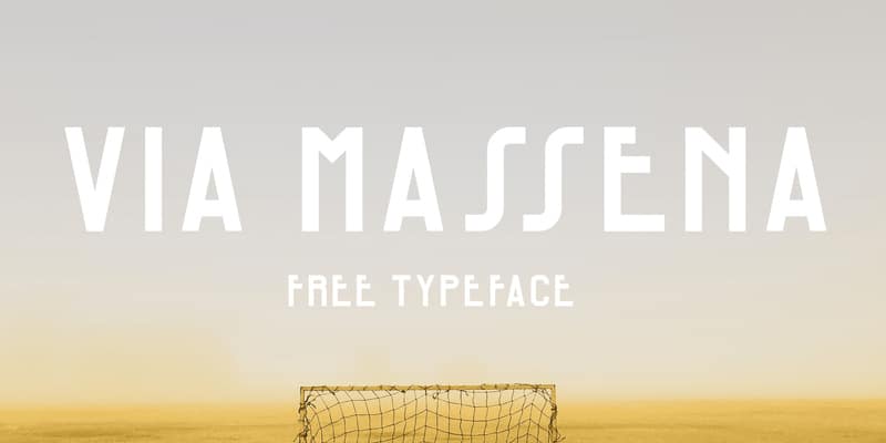Via Massena Typeface