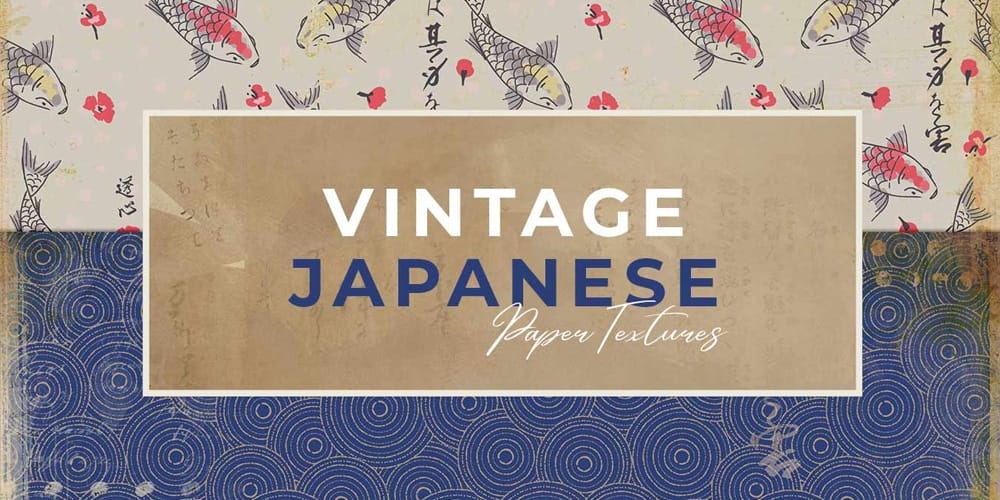 Vintage Japanese Paper Textures