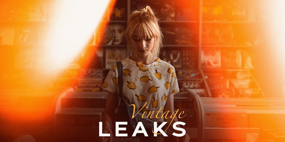 Vintage Leaks Photoshop Overlays