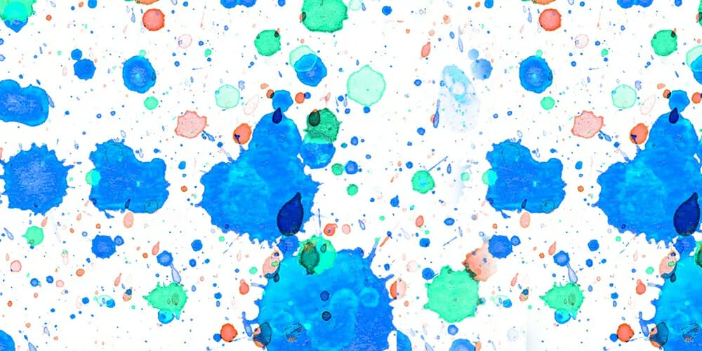 Watercolor Paint Blobs Texture