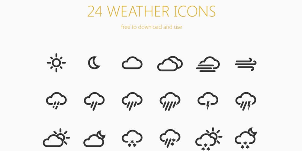 Weather Icons