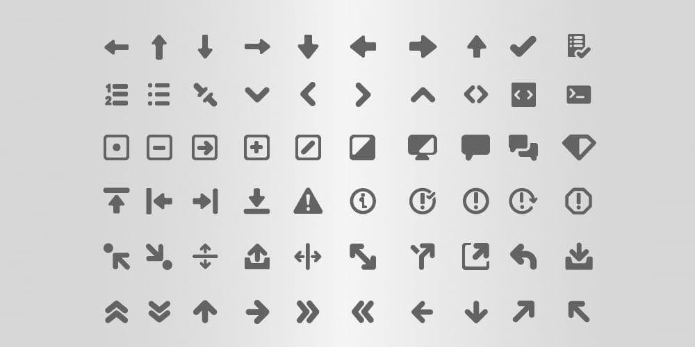 Web Interface Icon Set