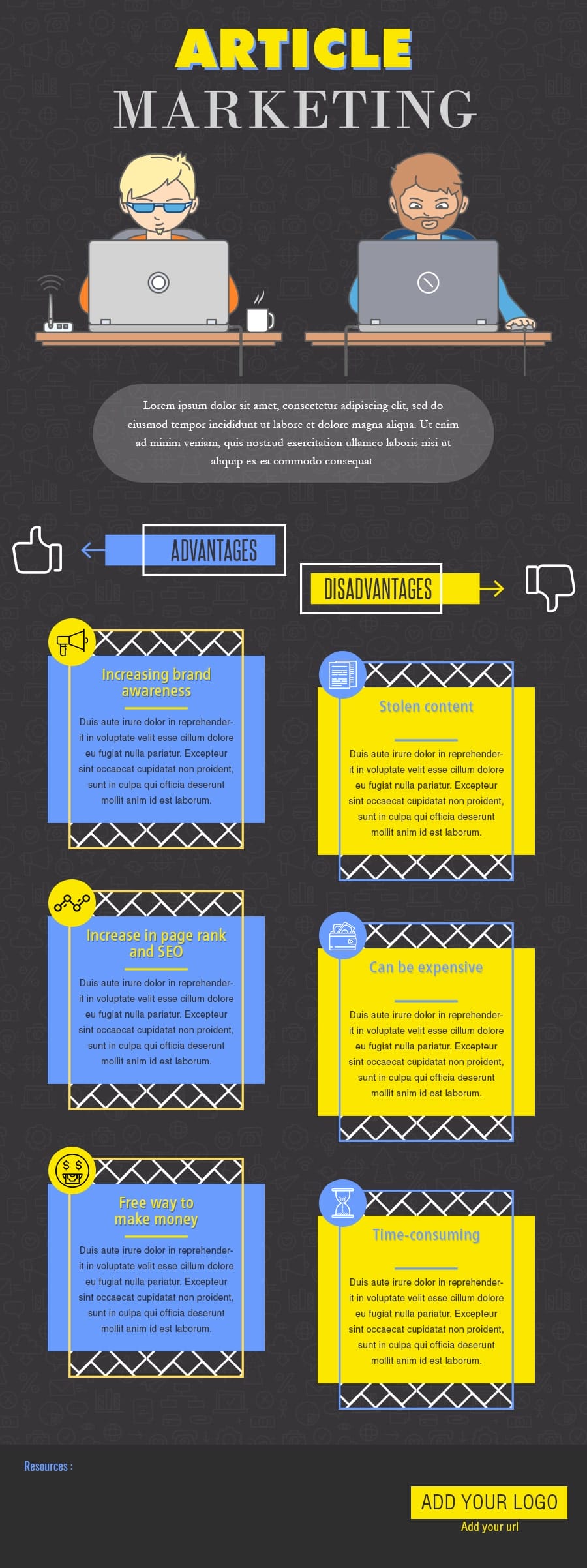 25 Best Free Infographic Elements 41 Article Marketing Infographic Template PSD