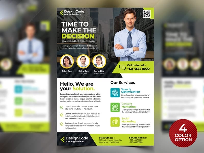 best free flyer templates psd css author corporate flyer templates