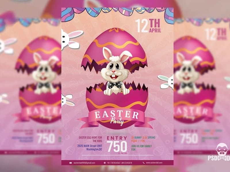Easter Party Flyer