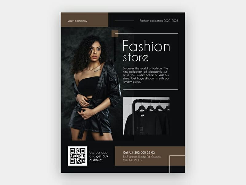 Fashion Store Flyer Template