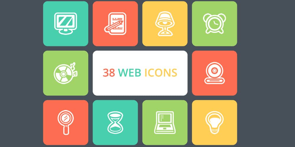 Free Flat Web Icons