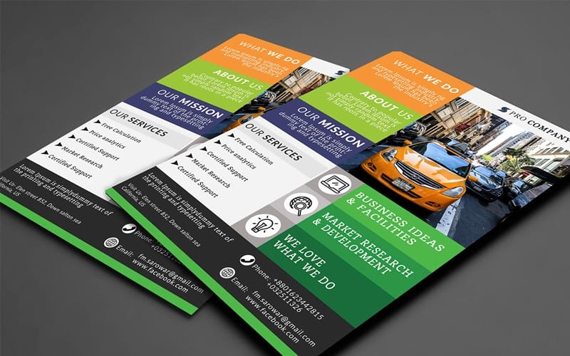 Free Flyer Design with PSD