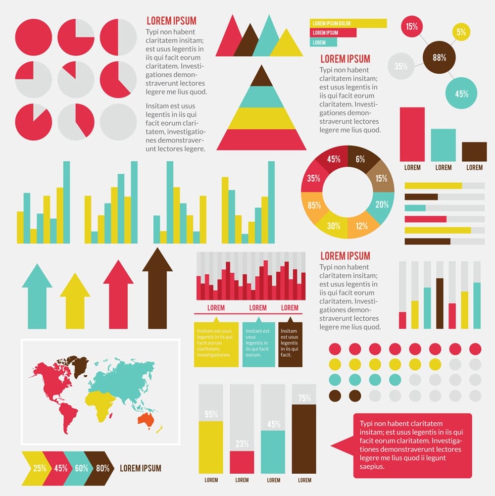 25 Best Free Infographic Elements 38 Infographic Elements Vector