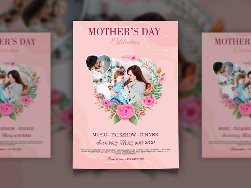 Mother’s Day Celebration Flyer