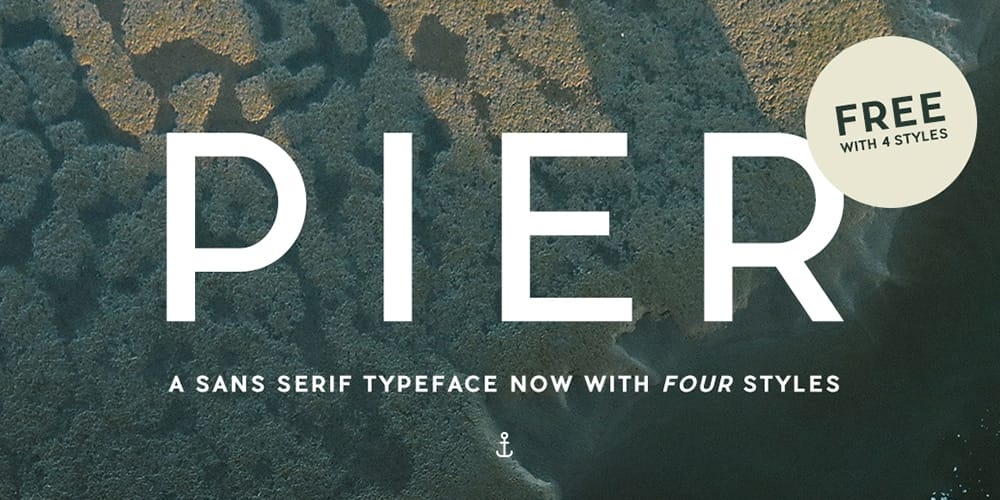 Pier Free Typeface
