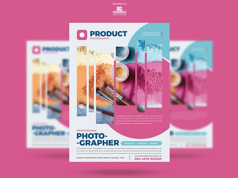 Product Photography Flyer Design Template