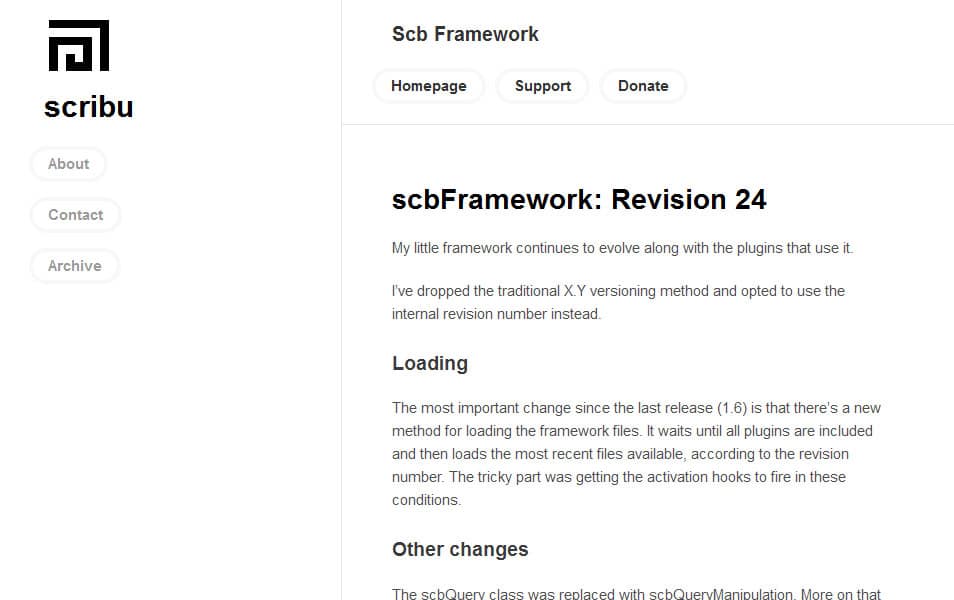 Scb Framework