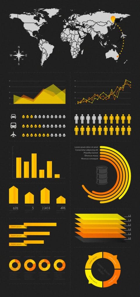 25 Best Free Infographic Elements 50 ector-Infographic-Elements