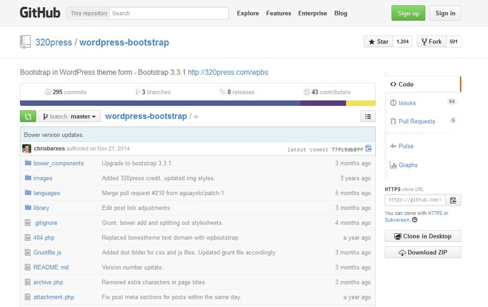 WP BOOTSTRAP