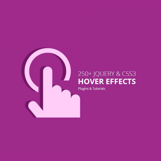 jQuery and CSS3 Hover Effects