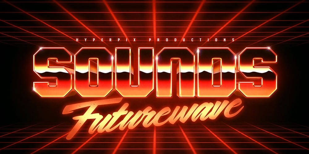 3D 80s Text and Logo Effect