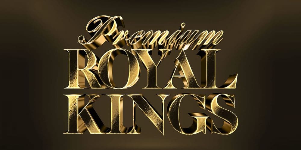 Latest Free Photoshop Text Styles & Effects 106 3D Gold Text and Logo Effect
