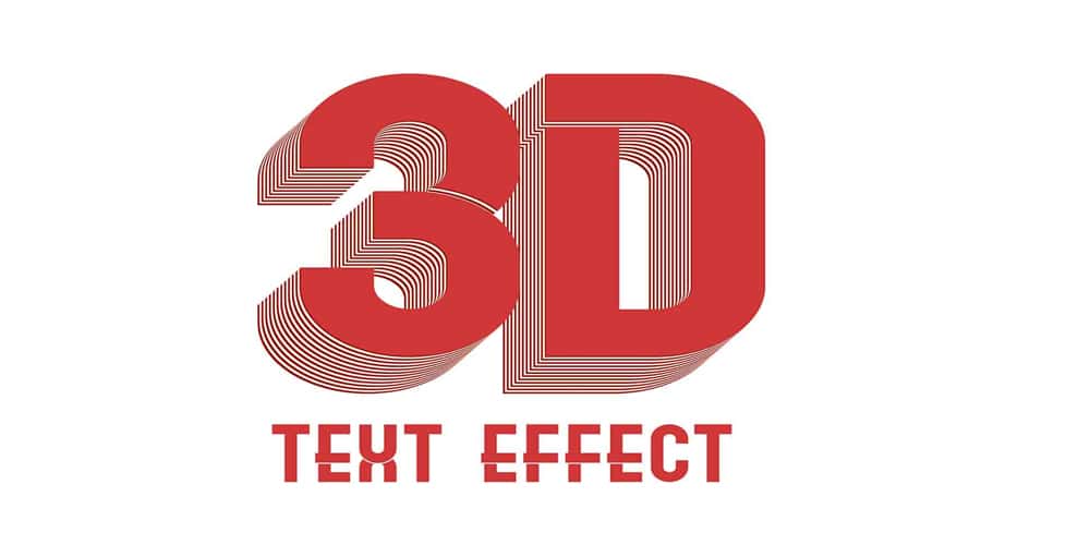 Latest Free Photoshop Text Styles & Effects 200 3D Text Effects PSD