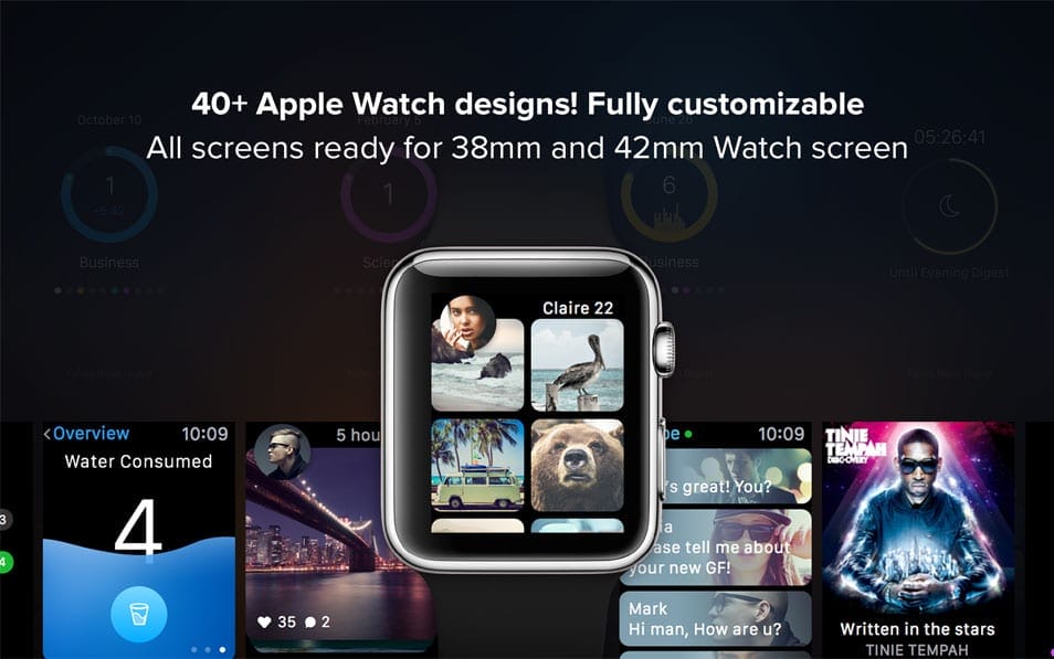 Apple Watch Apps GUI 2.0