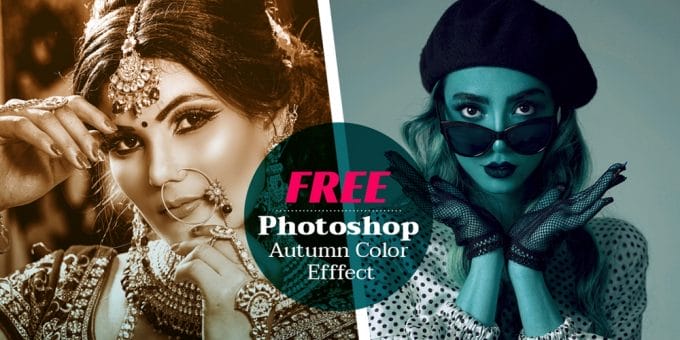 Latest Free Photoshop Actions 9 Autumn Color Effect