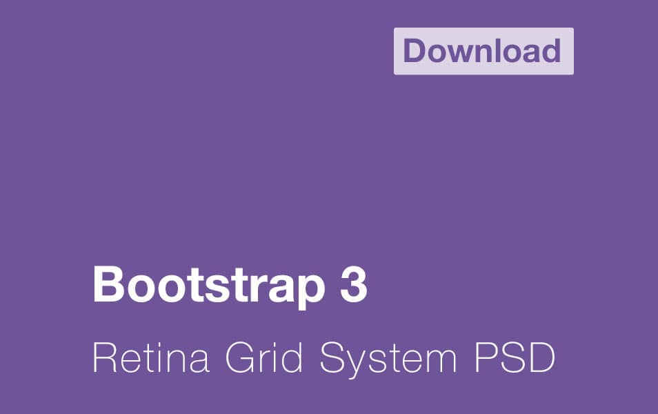Bootstrap 3 Grid System - 1140px and Retina Ready