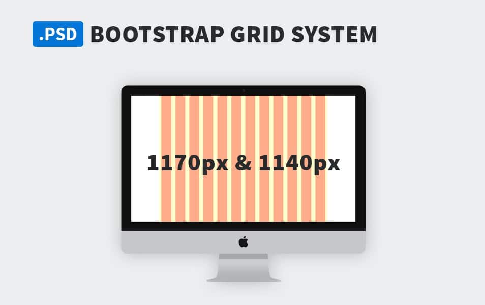 Bootstrap 4 Grid System PSD