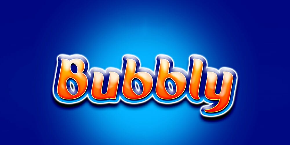 Bubbly Photoshop Text Effect