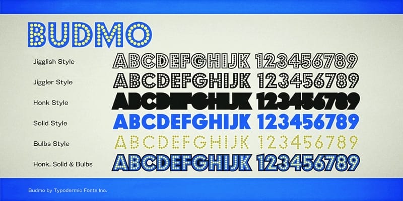 Budmo Font
