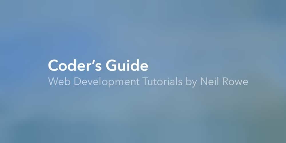 Coders Guide