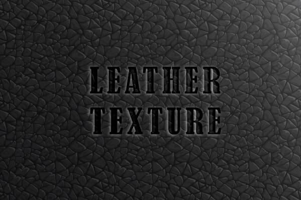Create a Realistic Leather Texture in Illustrator