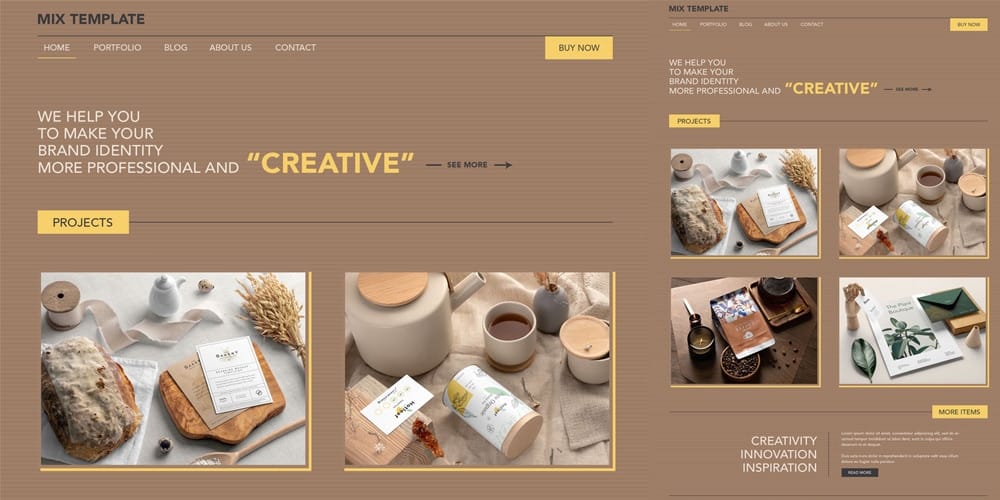 Creative Graphics Agency Website Template