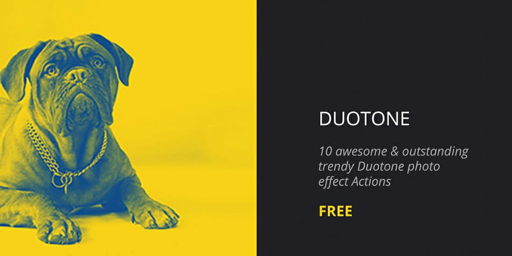 Latest Free Photoshop Actions 48 Duotone Photoshop Actions