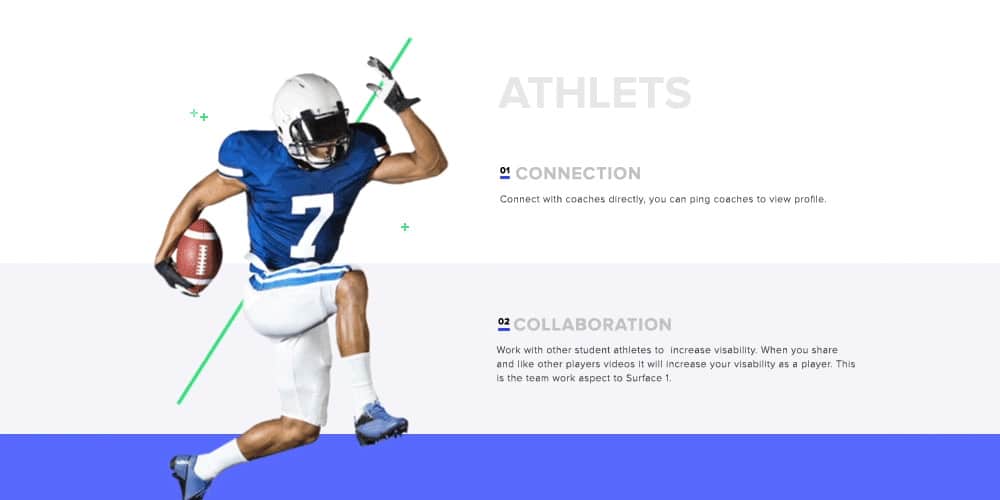 Free Sports Landing Page Template