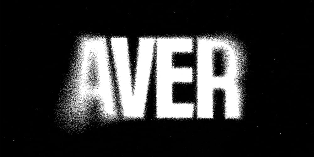 Latest Free Photoshop Text Styles & Effects 77 Grain Text Effect Design Template