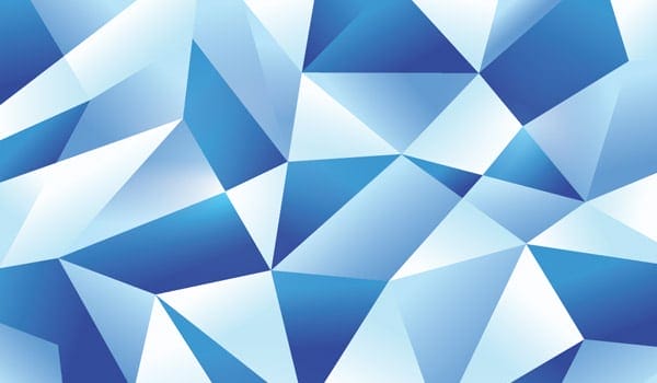 How To Create an Icy Blue Vector Geometric Design