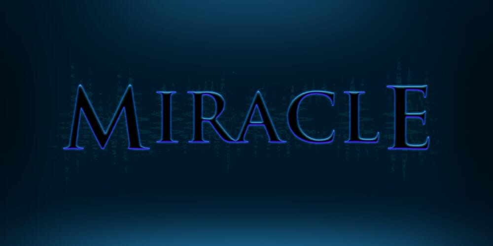 Latest Free Photoshop Text Styles & Effects 144 Miracle Text Effect