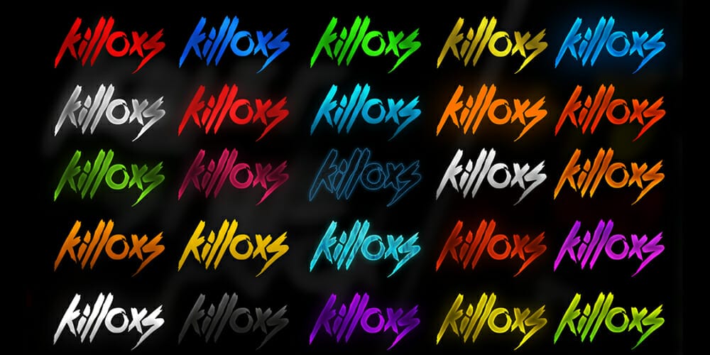 Latest Free Photoshop Text Styles & Effects 209 Photoshop Layer Styles